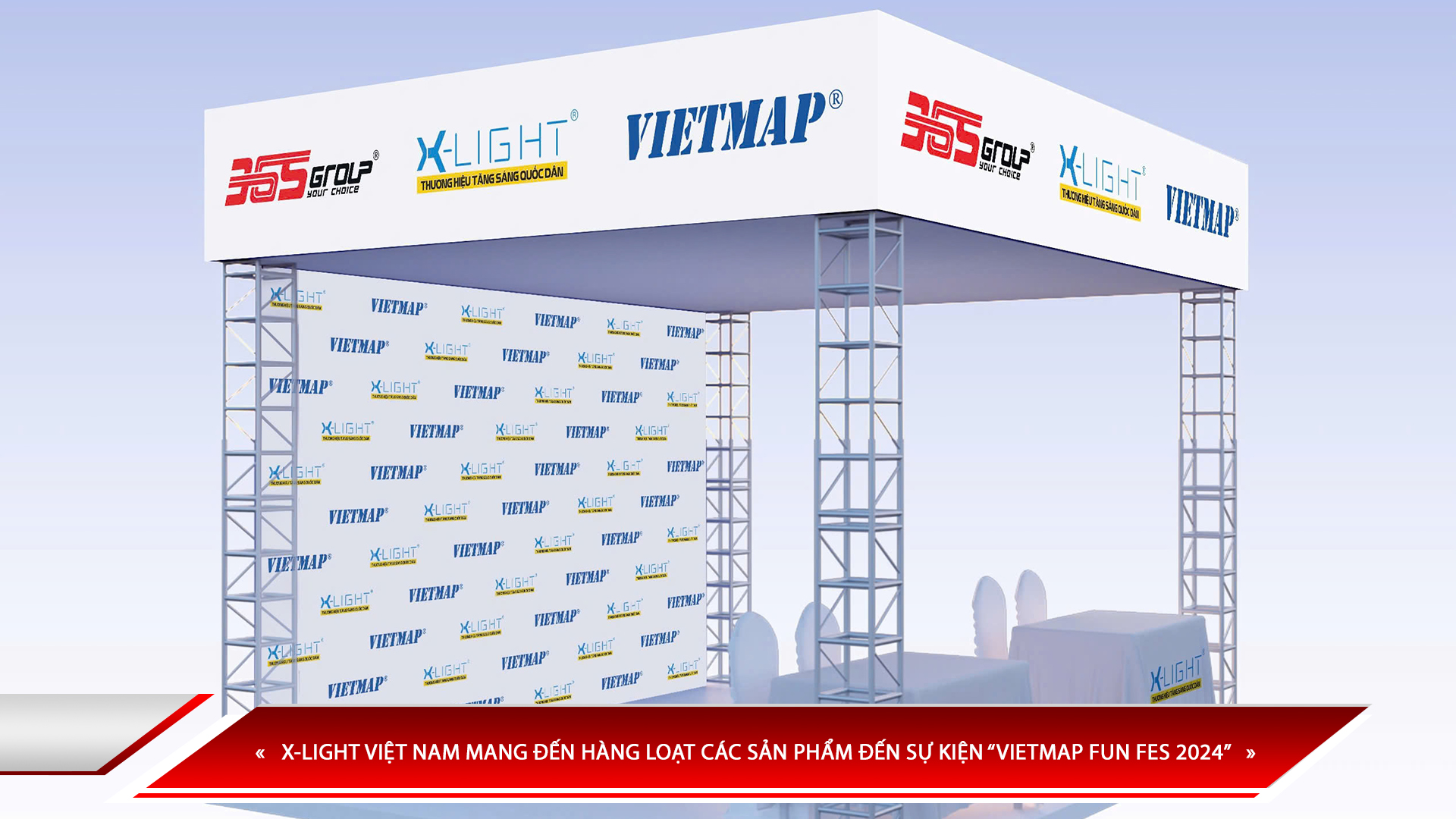 X-LIGHT VIỆT NAM MANG ĐẾN HÀNG LOẠT CÁC SẢN PHẨM ĐẾN SỰ KIỆN “VIETMAP FUN FES 2024”